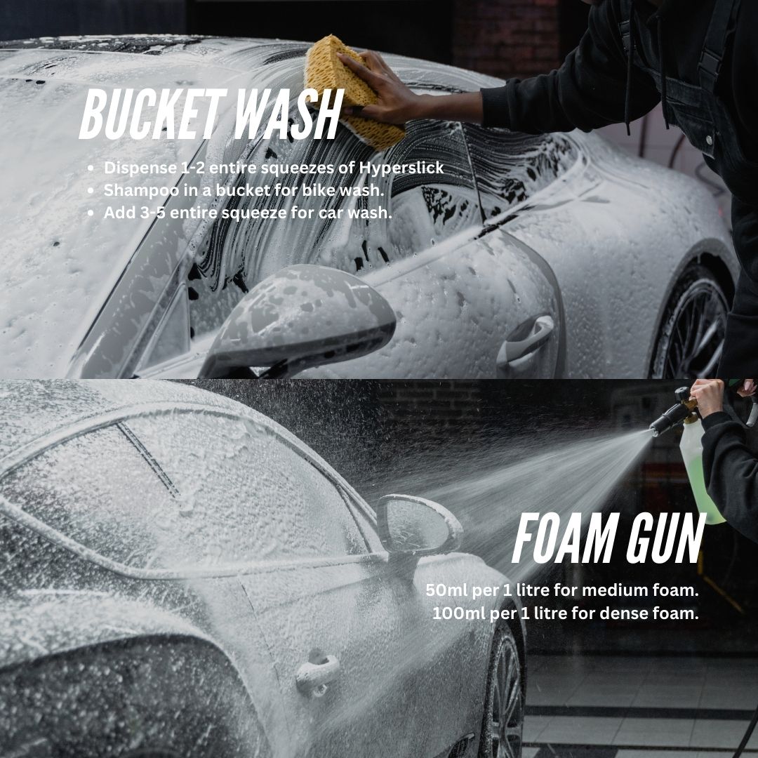 Hyperslick Car Shampoo | Premium Formula | 500ml