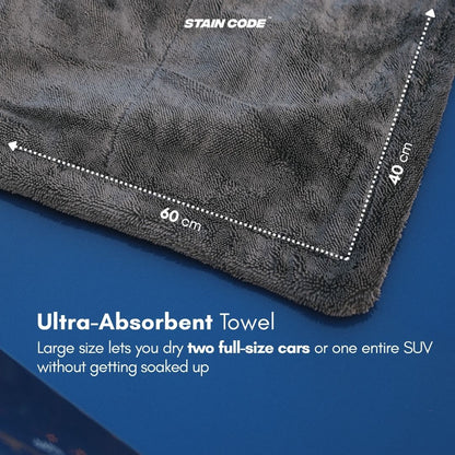 HydroLock 1600GSM | Ultra-Absorbent  Drying Towel